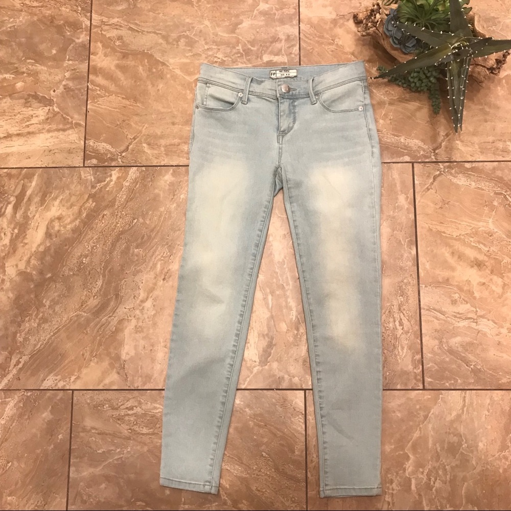 Free People | Faded Skinny Jeans